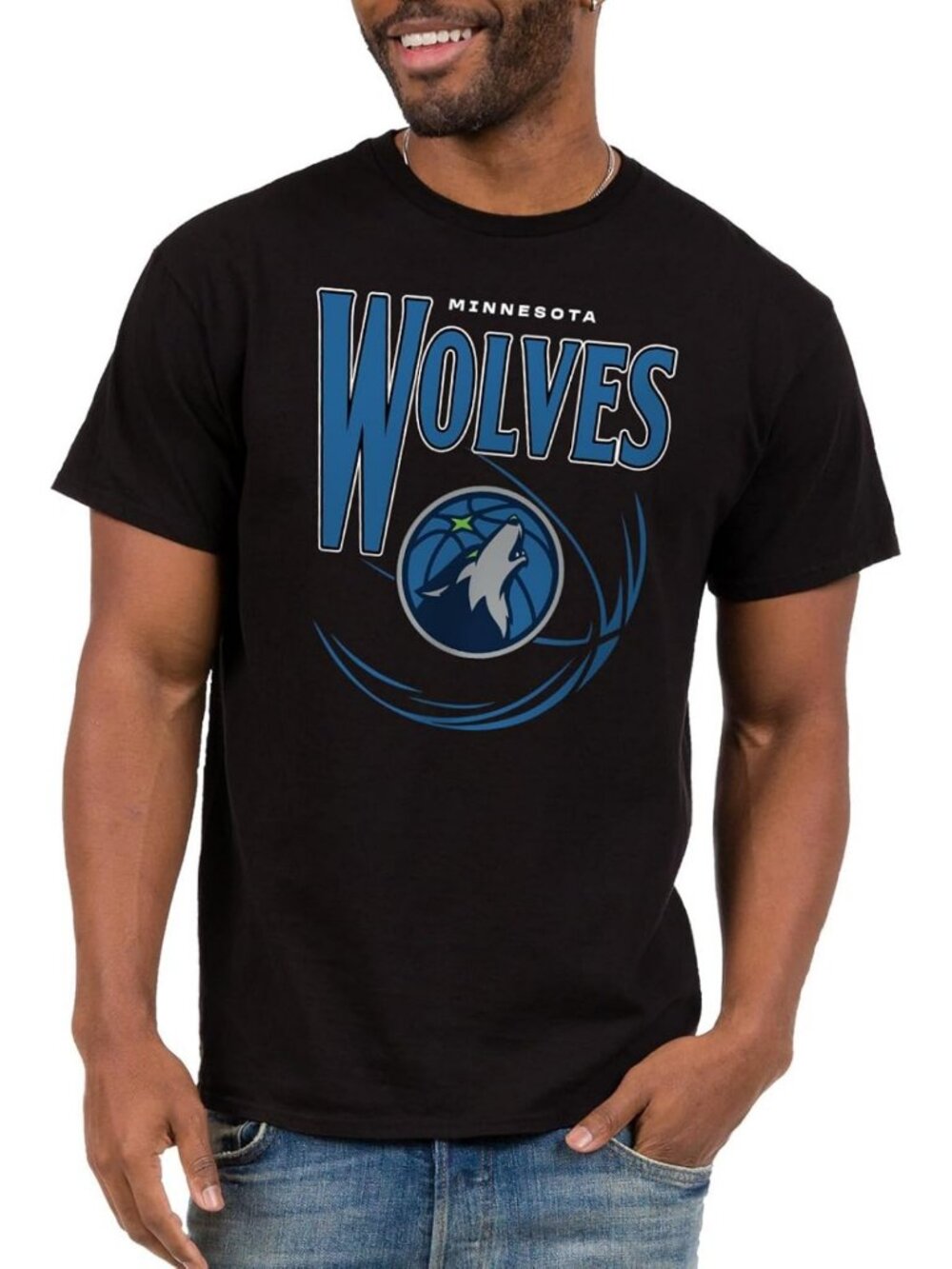 Men's Basketball Graphic Tee - NBA Inspired Short Sleeve Shirt, Sportswear